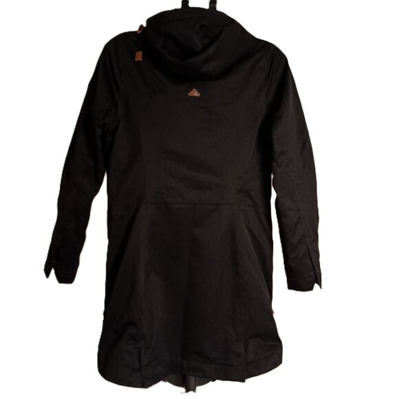 Kathmandu NGX2 Waterproof Black Rain Coat Women’s Size M EUC - Picture 2 of 16
